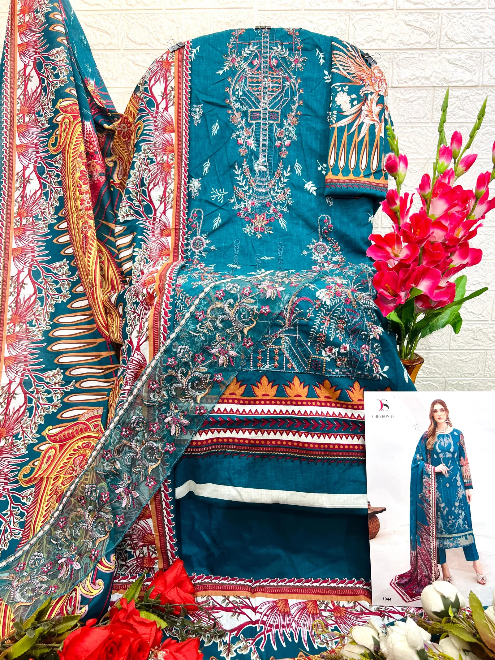 Deepsy Cheveron 15 Cotton Dupatta Pakistani Salwar Suits Wholesale Shop In Surat
